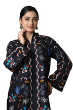 Midnight Bloom - Black Floral Printed Co-ord Set