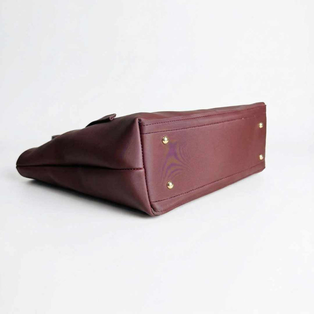 Ryndra Maren Tote — Dark Brown