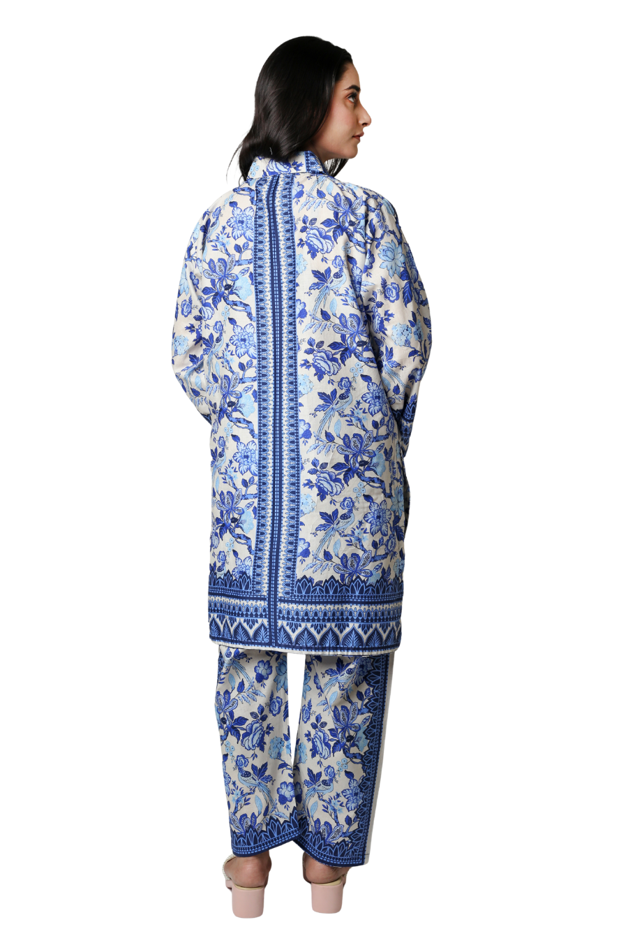 Sapphire Porcelain - Blue & White Floral Co-ord Set