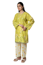 Sunshine Dandelion - Lime Yellow Printed Co-ord Set