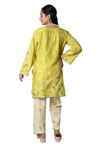 Sunshine Dandelion - Lime Yellow Printed Co-ord Set