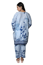 Azure Breeze - Printed Cotton Co-ord Set