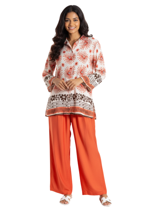 Orange Sunburst Co-ord
