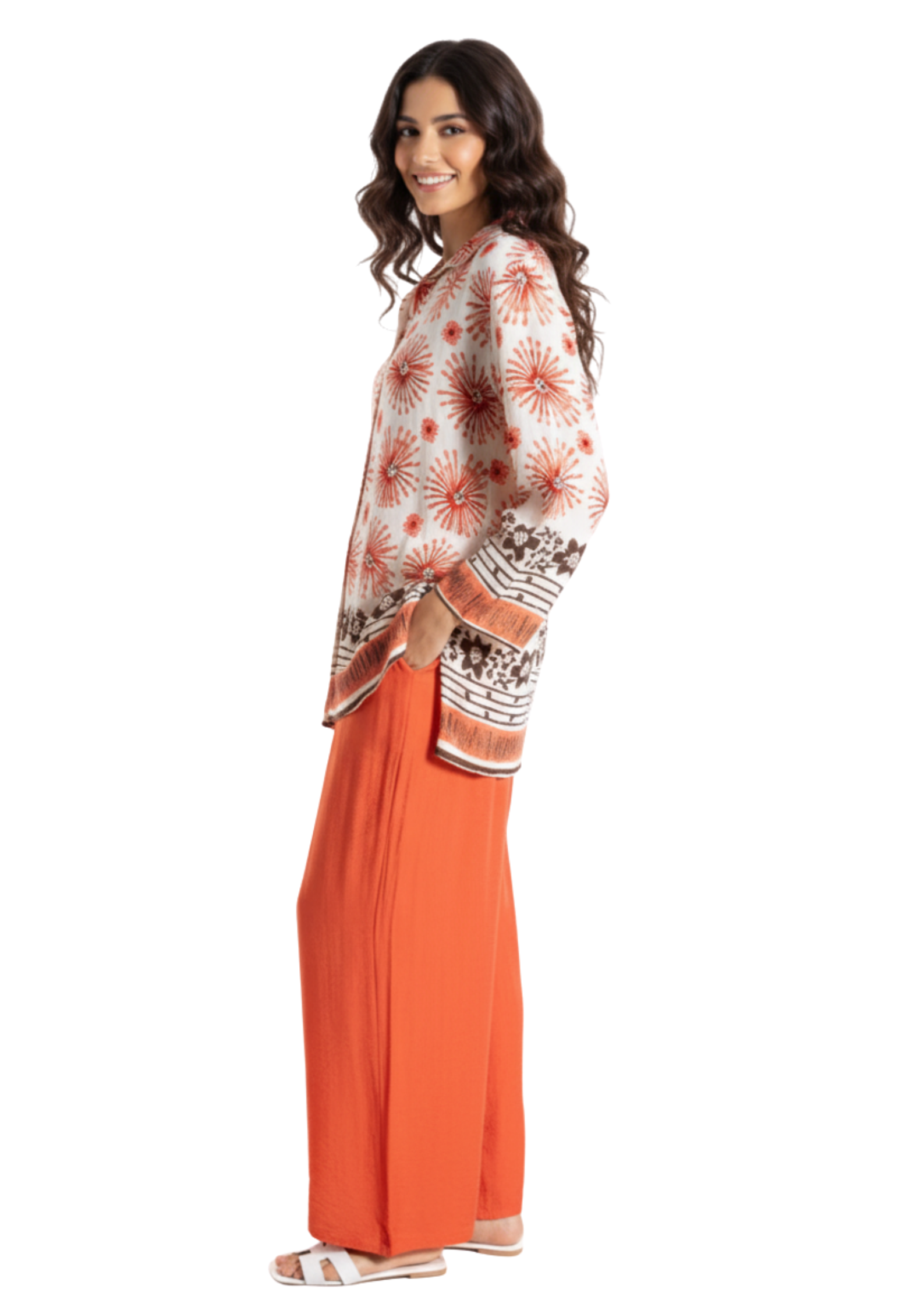 Orange Sunburst Co-ord