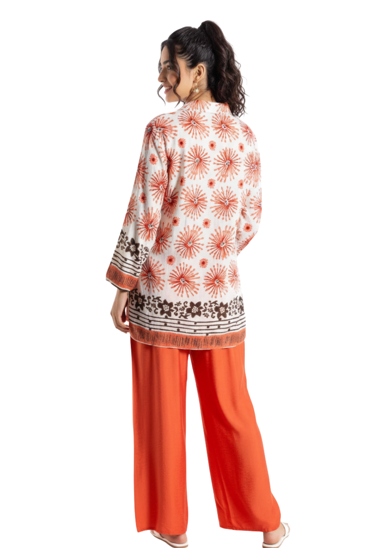 Orange Sunburst Co-ord
