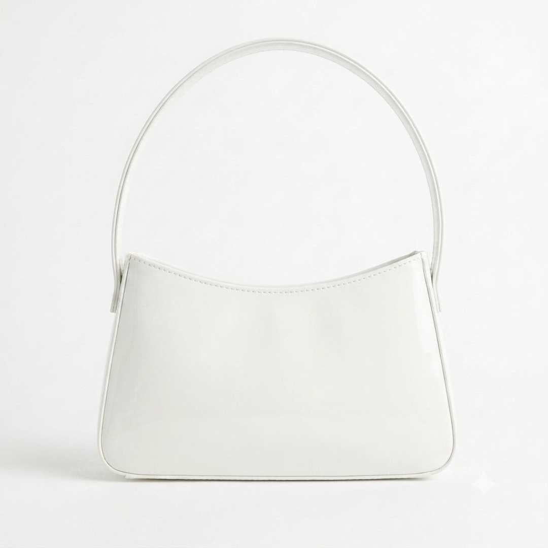 Ryndra Cherry Shoulder Bag - Pearl White