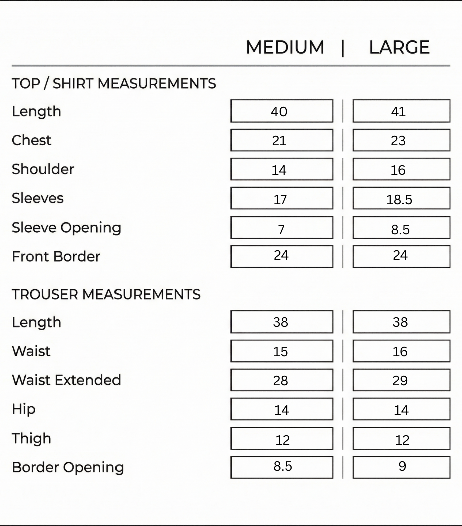 Midnight Floral – Embroidered 3PC Lawn Suit