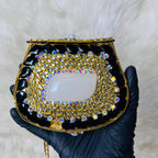 Gold Black Pearl Aurora Clutch — Ryndra