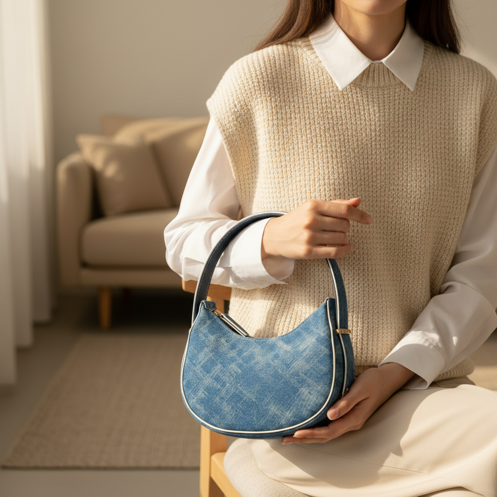 Fly BLUE SHOULDER BAG