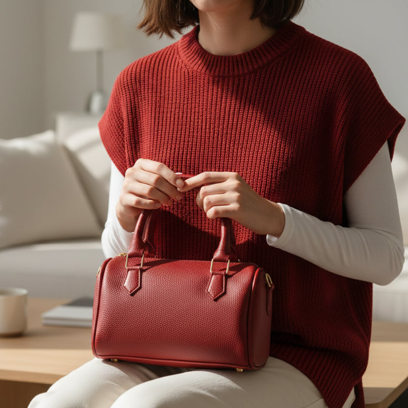 Ryndra Pico Duffle — Red
