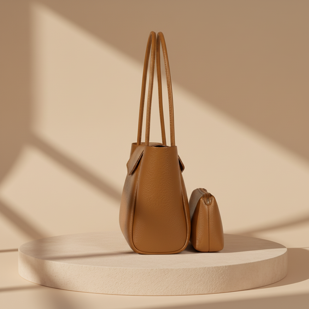 Ryndra Lyra Tote — Brown