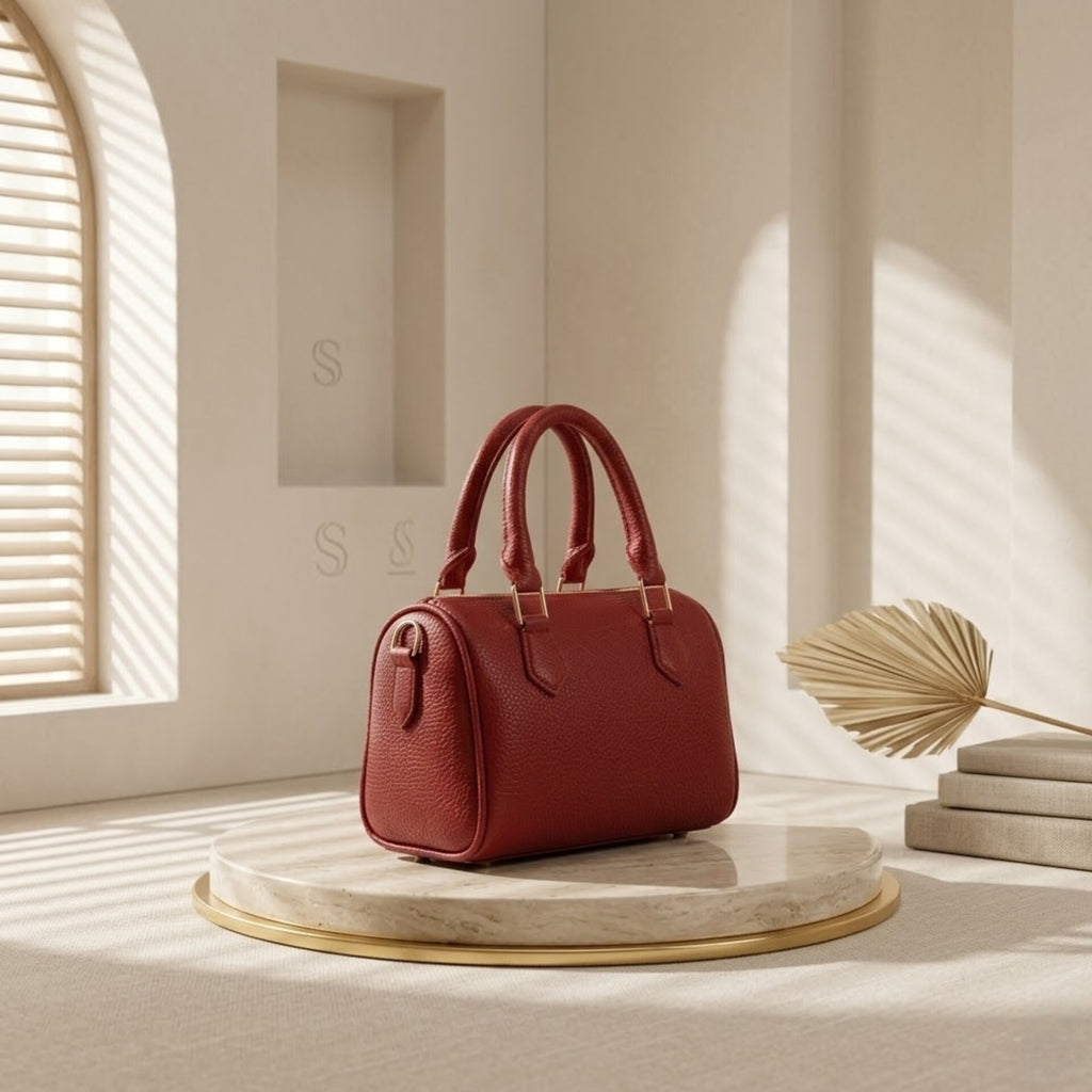 Ryndra Pico Duffle — Red