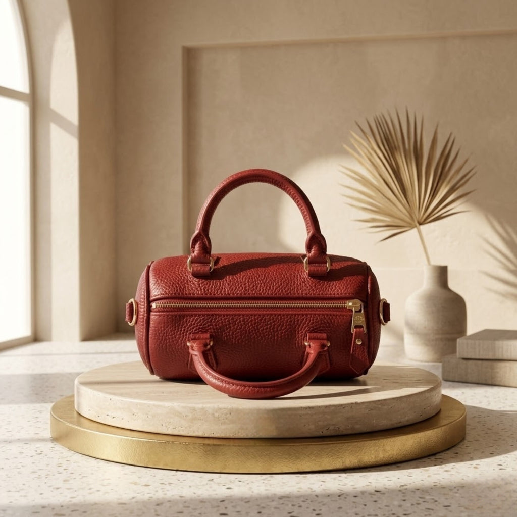 Ryndra Pico Duffle — Red