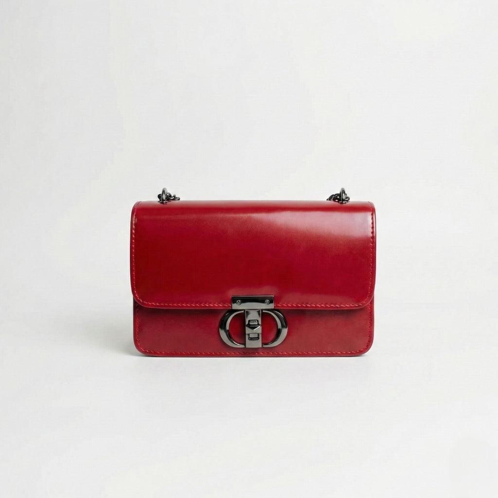 Ryndra Coil Crossbody — Red