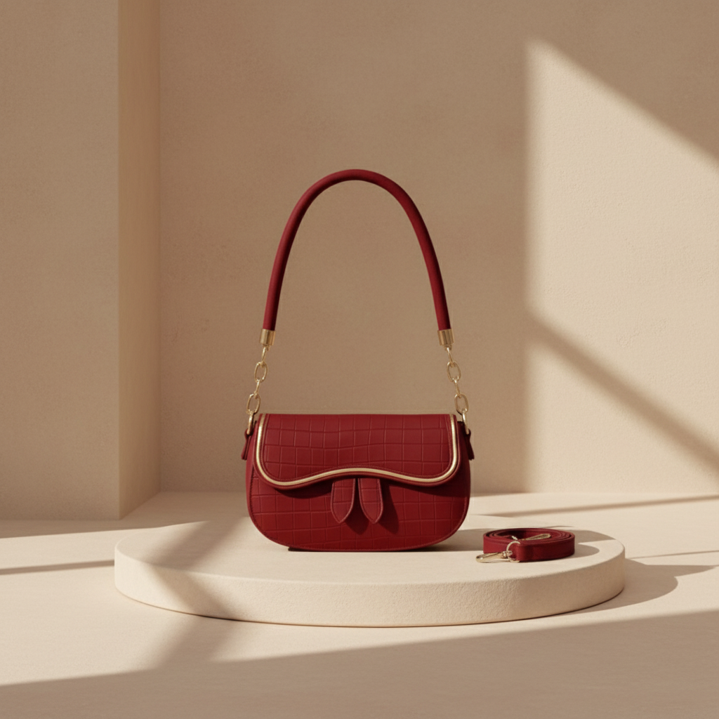 Ryndra Vael Shoulder — Maroon