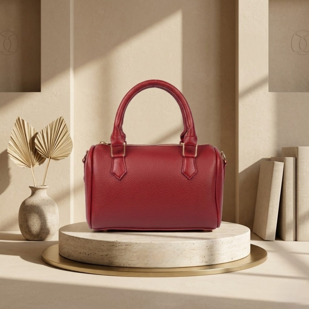 Ryndra Pico Duffle — Red