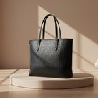 Ryndra Onyx Tote — Black