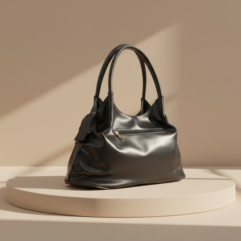 PABLO BLACK SHOULDER BAG