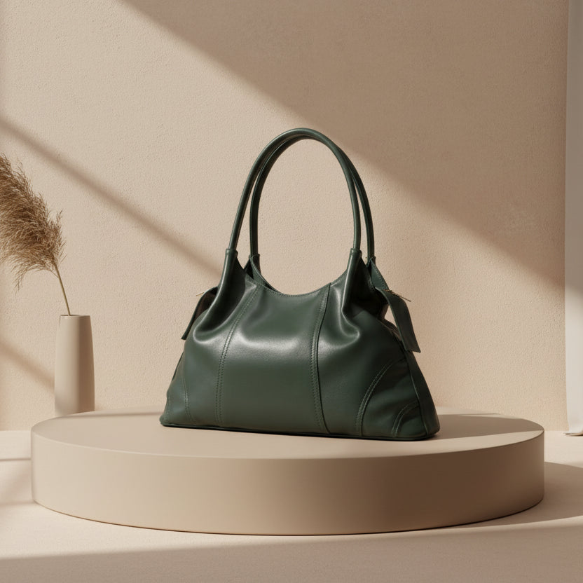 PABLO GREEN SHOULDER BAG