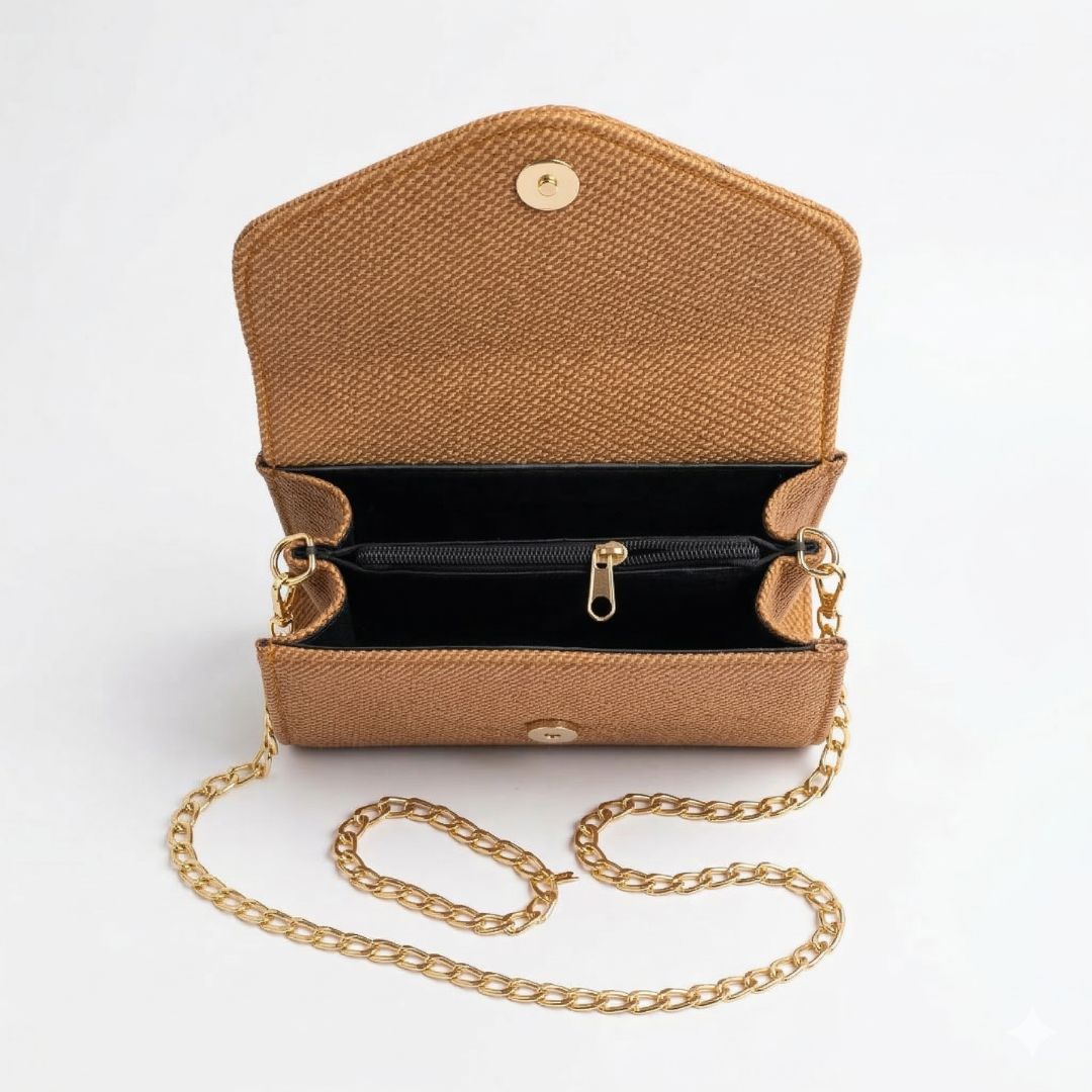 KHAAKI CROSSBODY BROWN