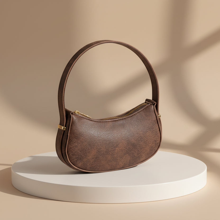 Fly D BROWN SHOULDER BAG