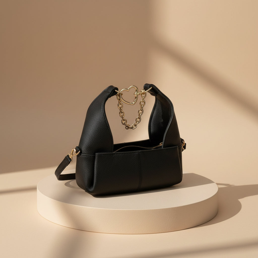 Ryndra Orin Handbag — Black