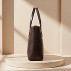 Ryndra Onyx Tote — Dark Brown