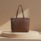 Ryndra Onyx Tote — Coffee