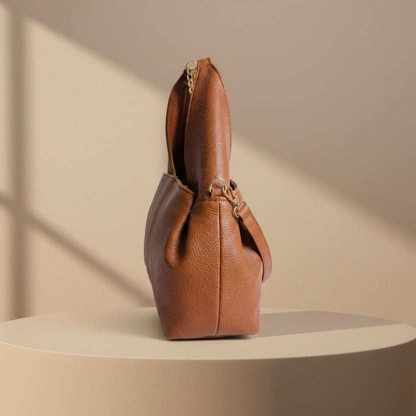 Ryndra Orin Handbag — Brown