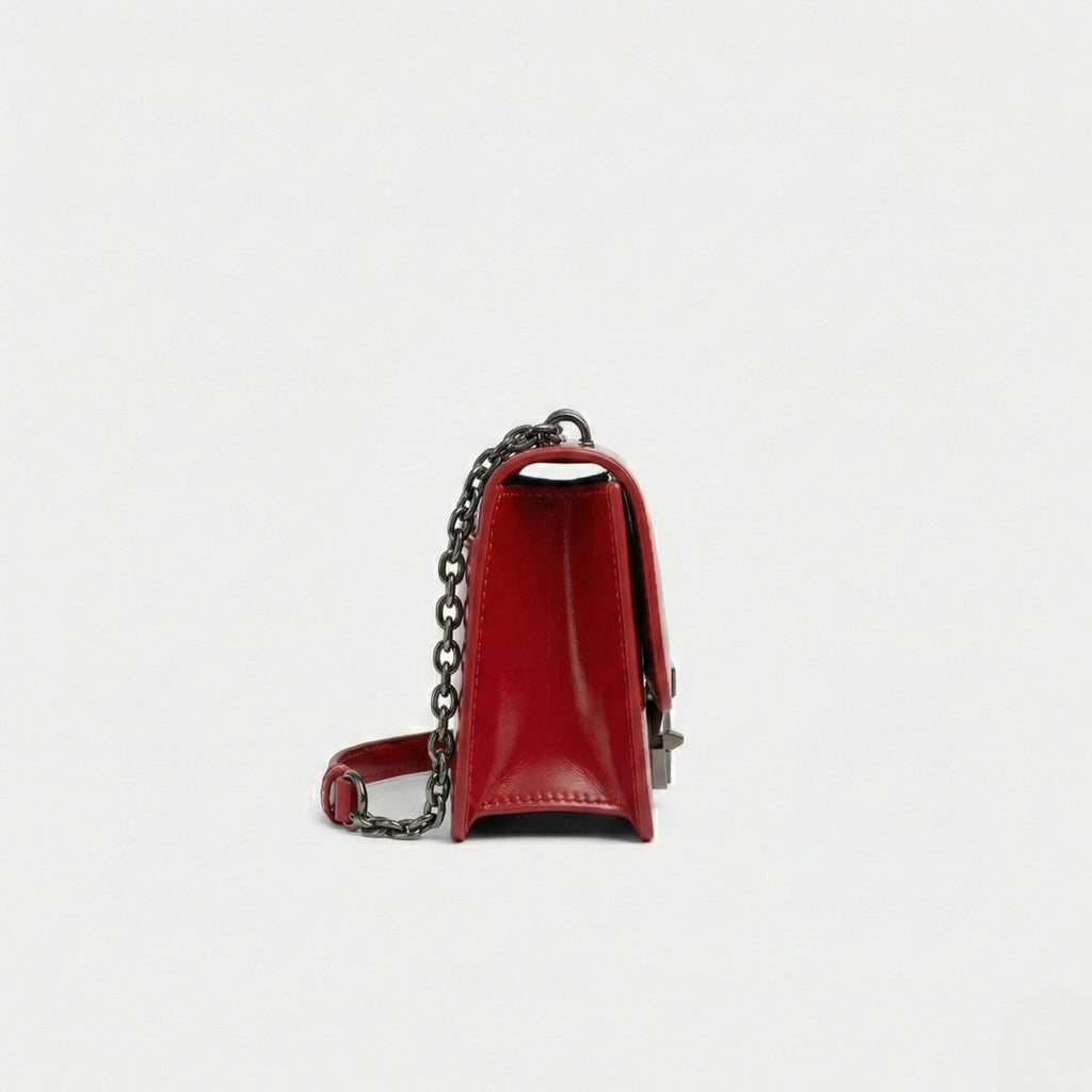 Ryndra Coil Crossbody — Red